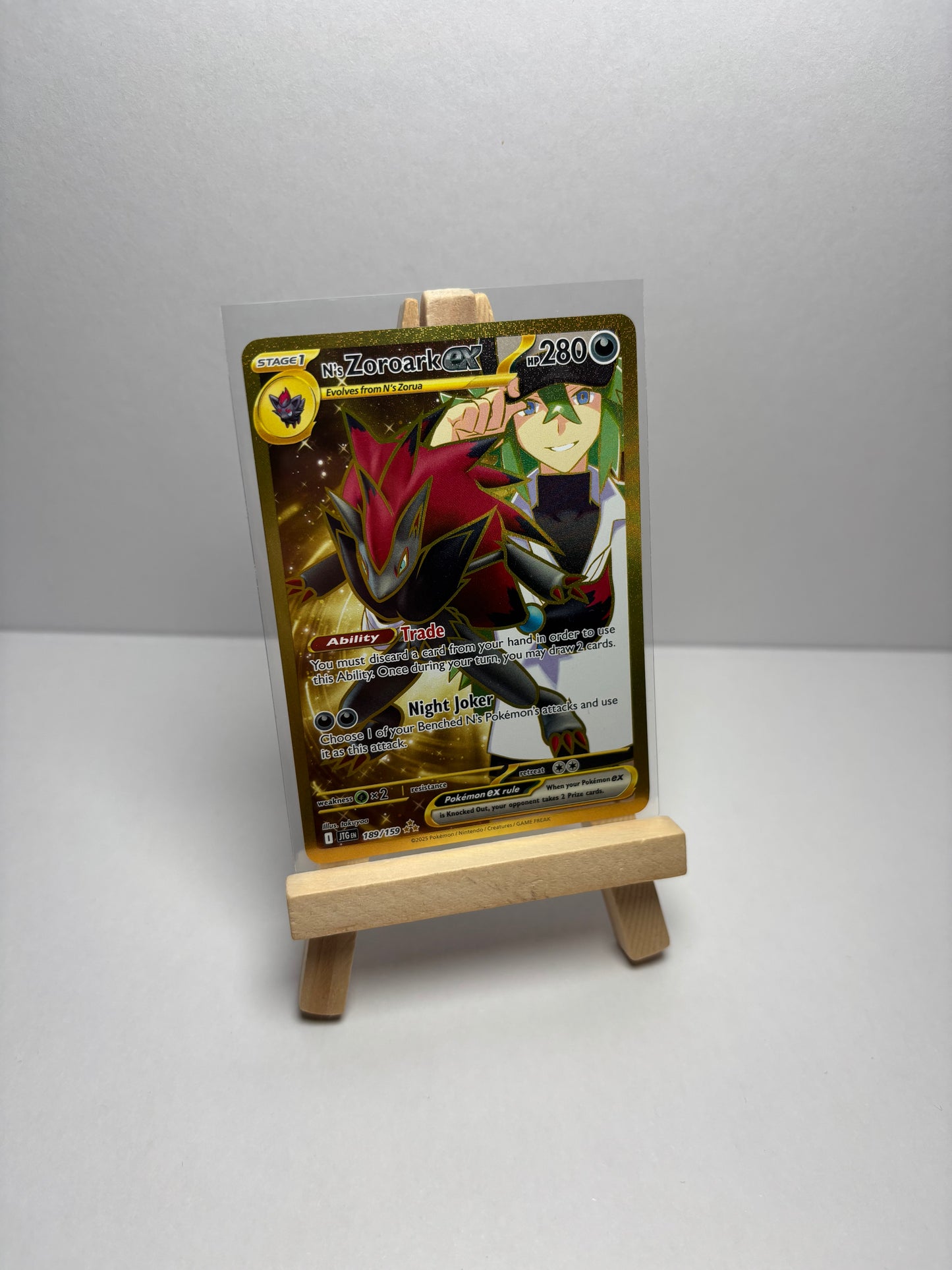 N's Zoroark Ex #189 - Pokémon Journey Together