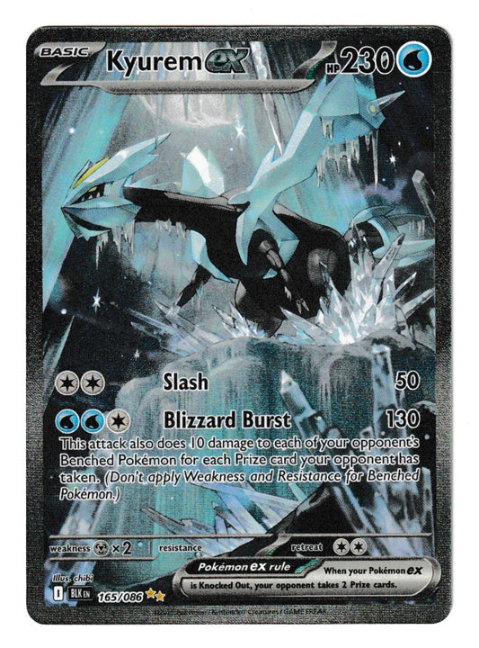 Kyurem ex #165 - Pokémon Black Bolt