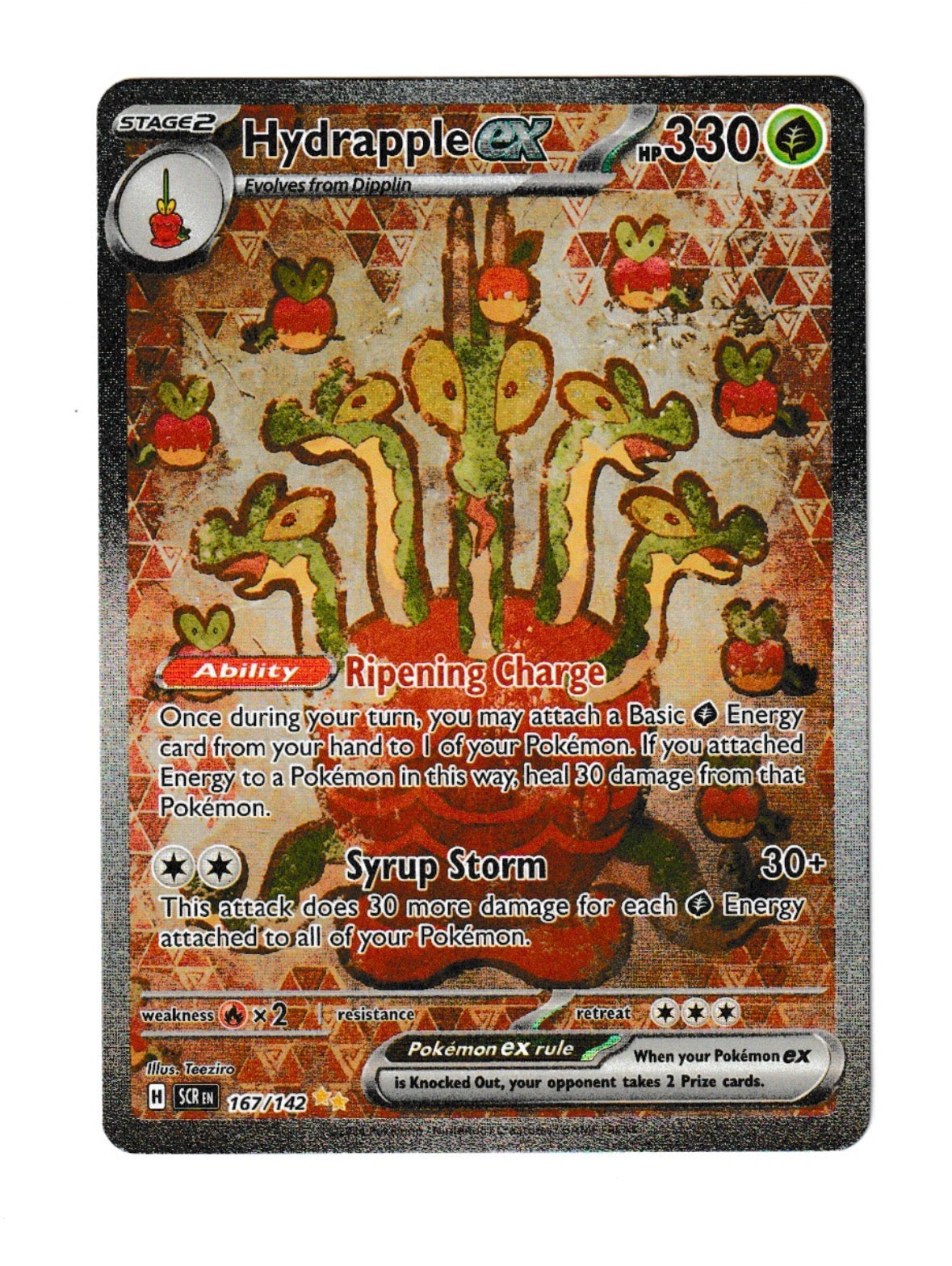 Hydrapple ex #167 - Pokémon Stellar Crown