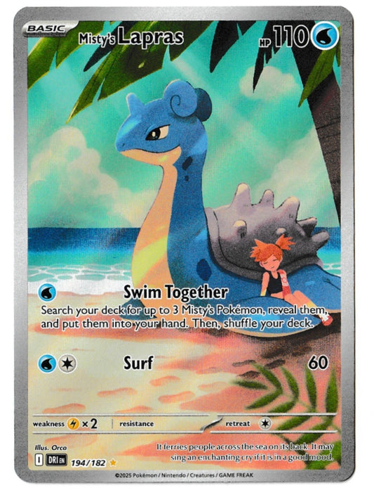 Misty's Lapras #194 - Pokémon Destined Rivals