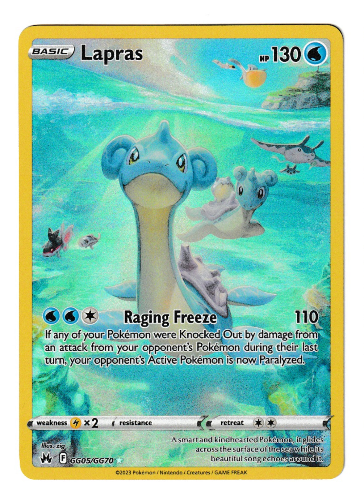 Lapras #GG05 - Pokémon Crown Zenith