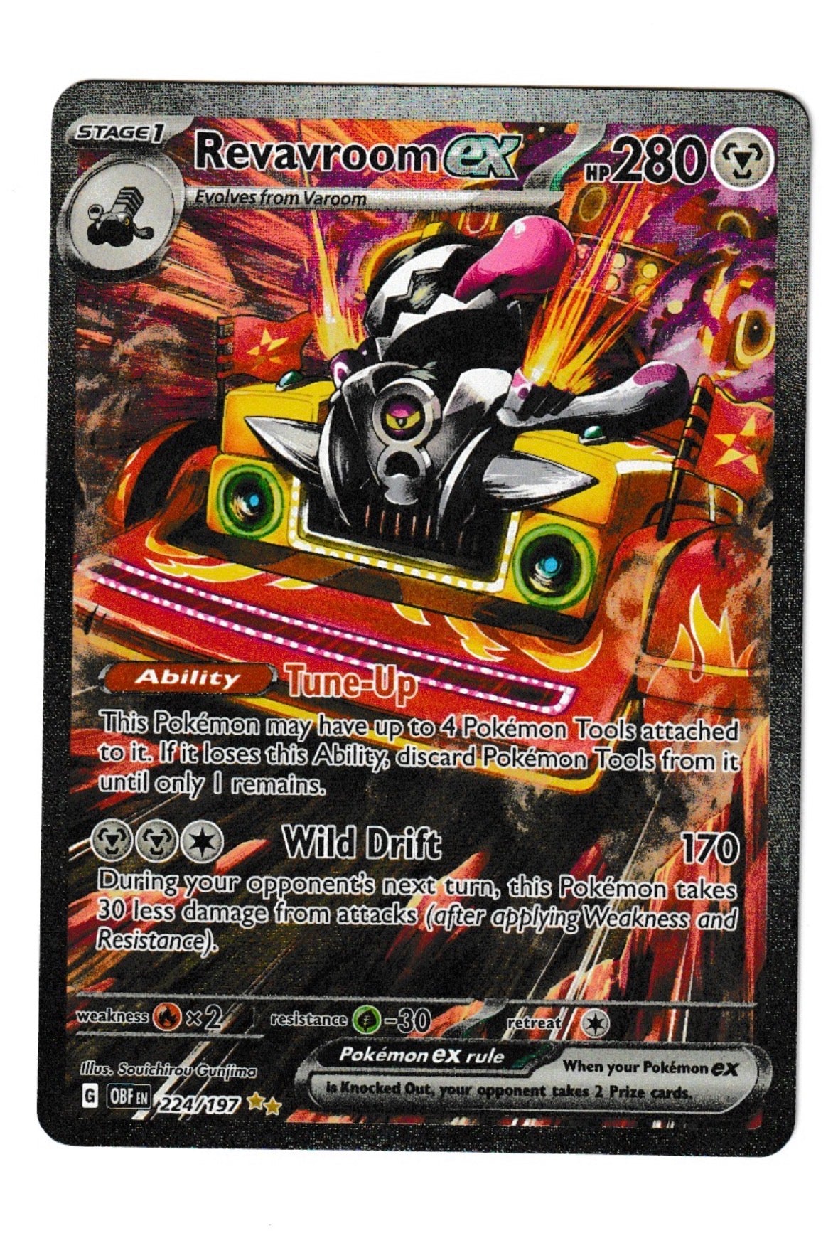 Revavroom ex #224 - SV03: Obsidian Flames
