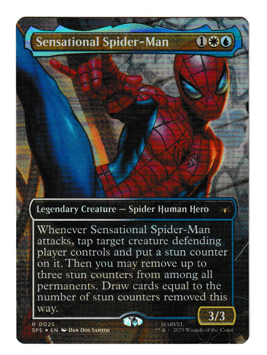 Sensational Spider-Man [Foil] #25 - Magic Marvel Spider-Man Eternal