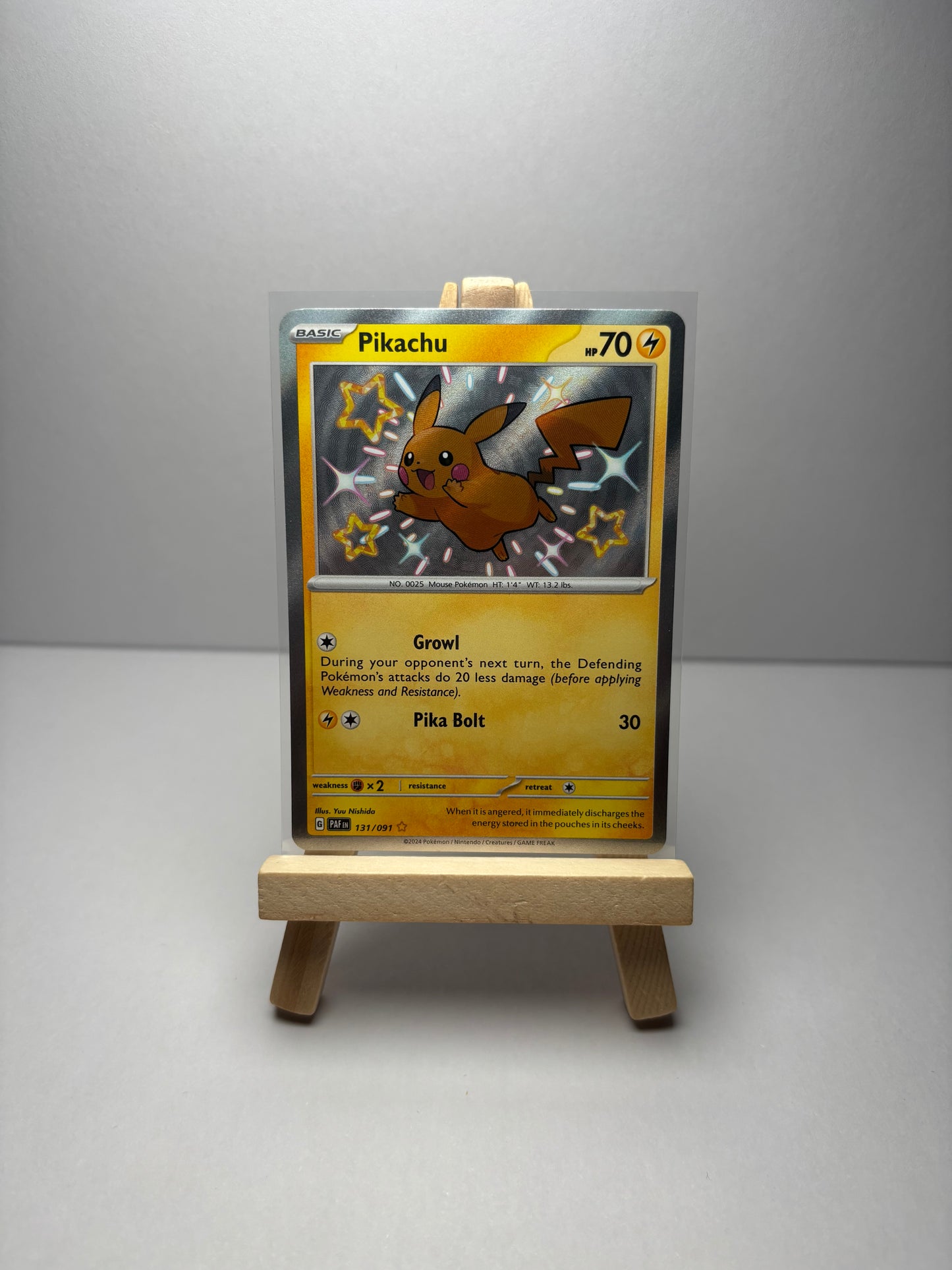 Pikachu #131 - Pokémon Paldean Fates