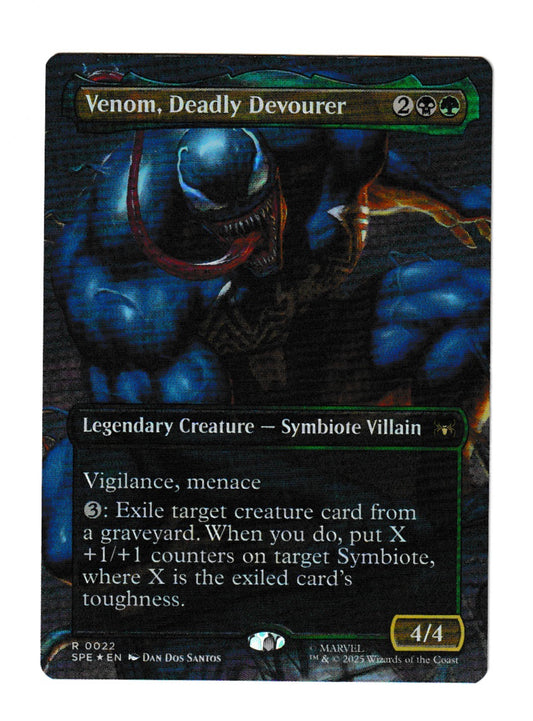 Venom, Deadly Devourer [Foil] #22 - Magic Marvel Spider-Man Eternal