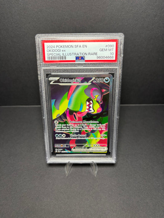 PSA 10 - Okidogi ex #90 - Pokémon Shrouded Fable