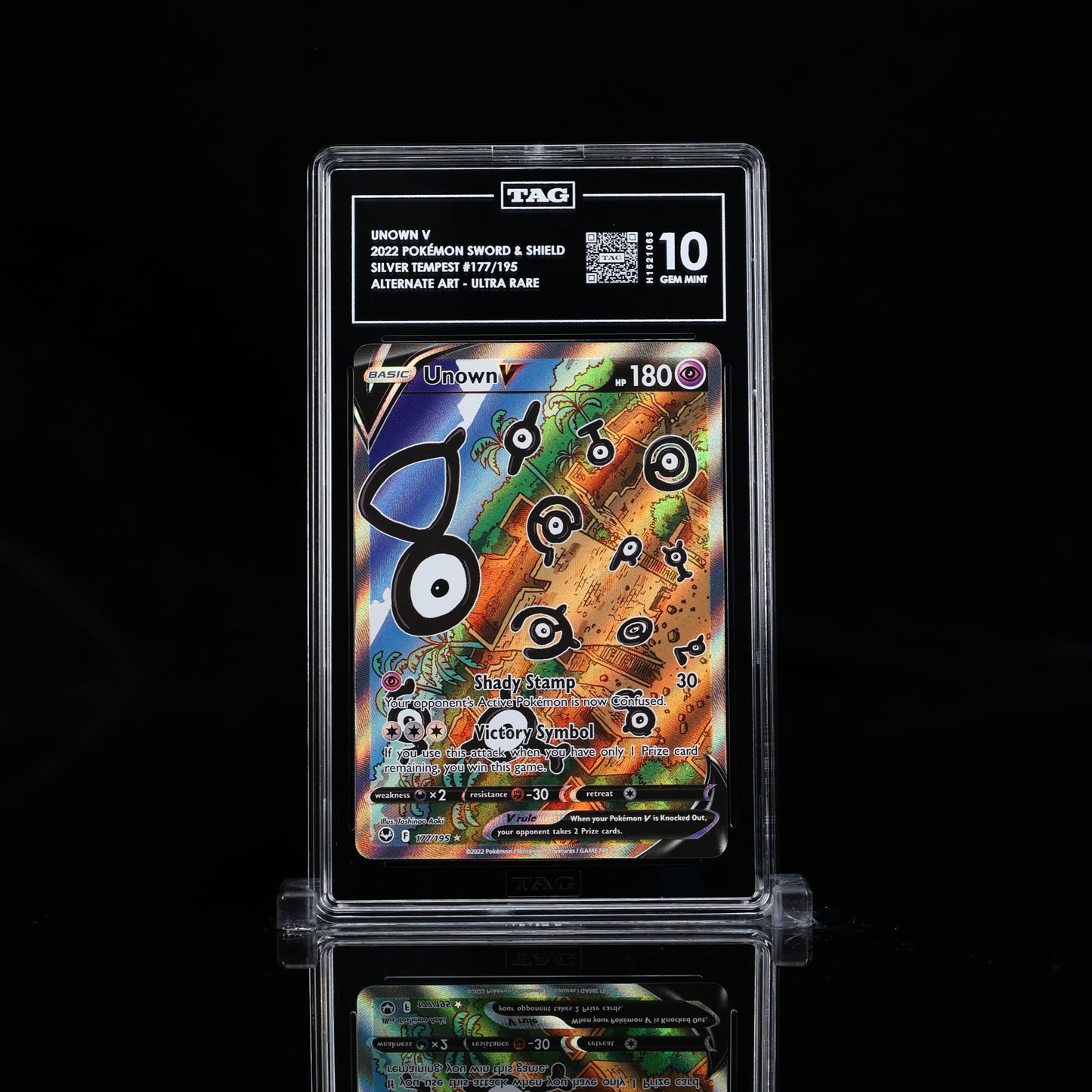 TAG 10 - Unown V #177 - Pokémon Silver Tempest