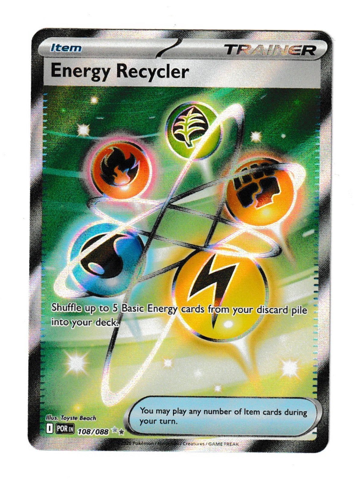 Energy Recycler #108 - ME03: Perfect Order