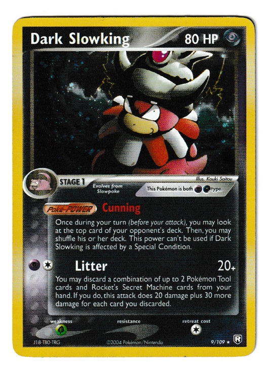 Dark Slowking #9 - Pokémon Team Rocket Returns