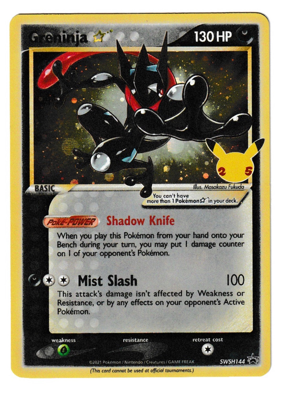 Greninja #SWSH144 Pokemon Celebrations