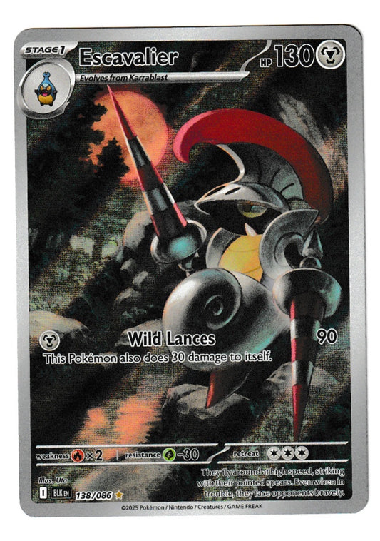 Escavalier #138 - Pokémon Black Bolt