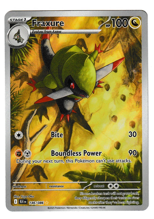 Fraxure #146 - Pokémon Black Bolt