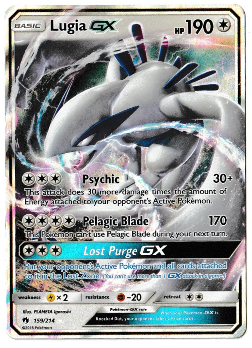 Lugia GX #159 - Pokémon Lost Thunder