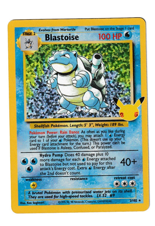 Blastoise #2 - Celebrations