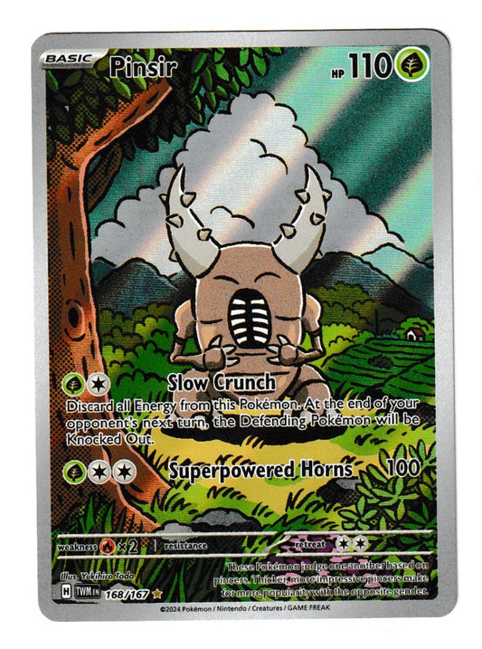 Pinsir #168 - Pokémon Twilight Masquerade