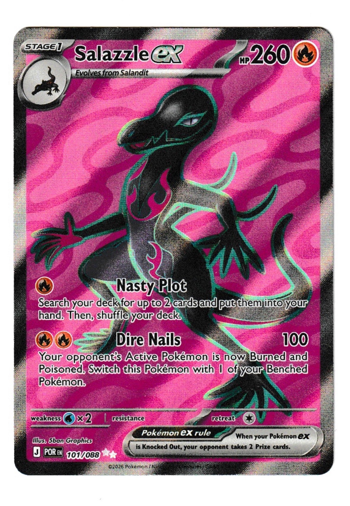 Salazzle ex #101 - ME03: Perfect Order