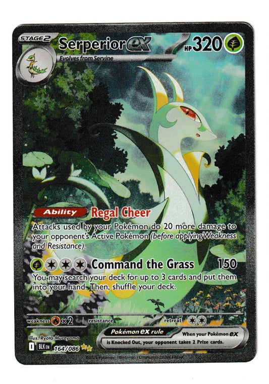 Serperior ex #164 - Pokémon Black Bolt