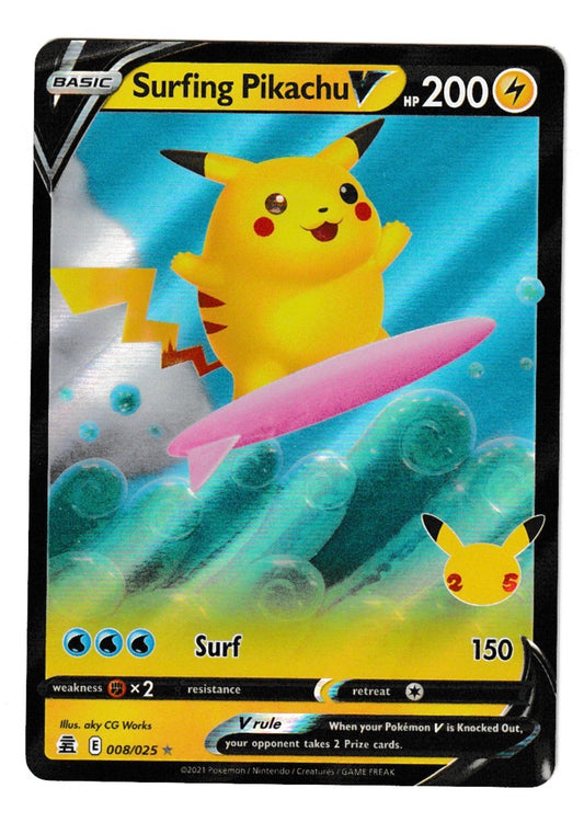 Surfing Pikachu V #8 - Celebrations