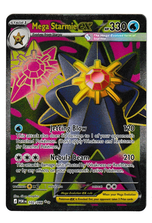 Mega Starmie ex #102 - ME03: Perfect Order