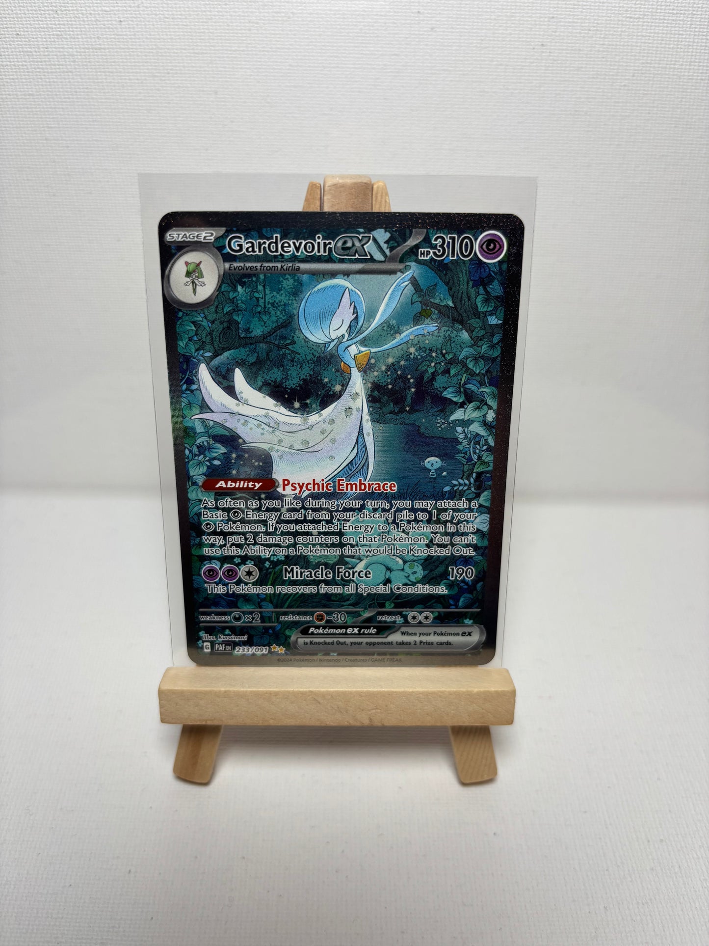 Gardevoir ex #233 - Pokémon Paldean Fates