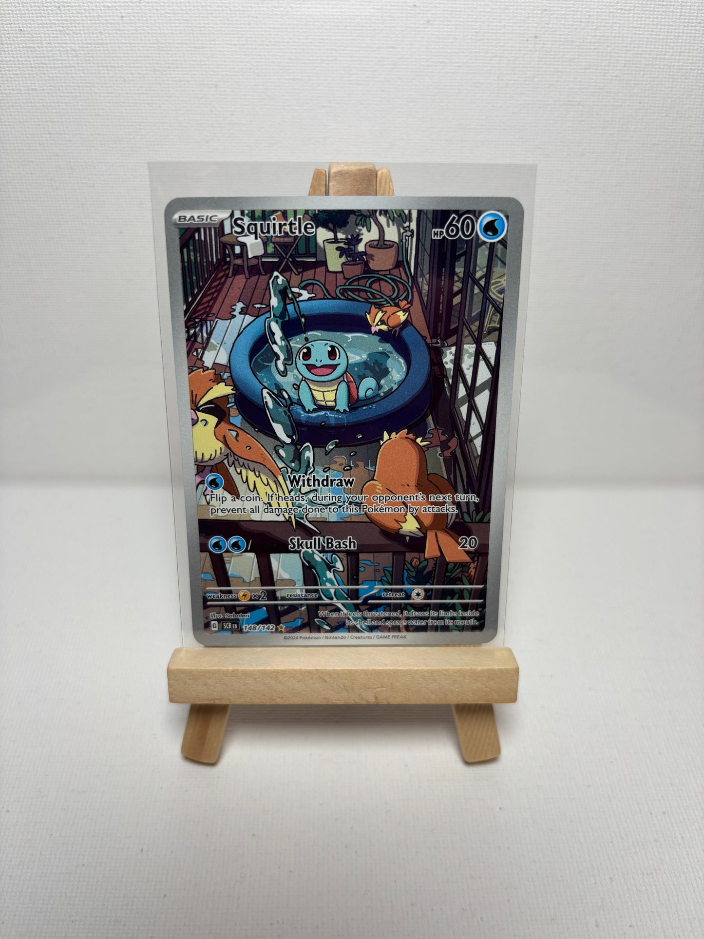 Squirtle #148 Pokémon Stellar Crown