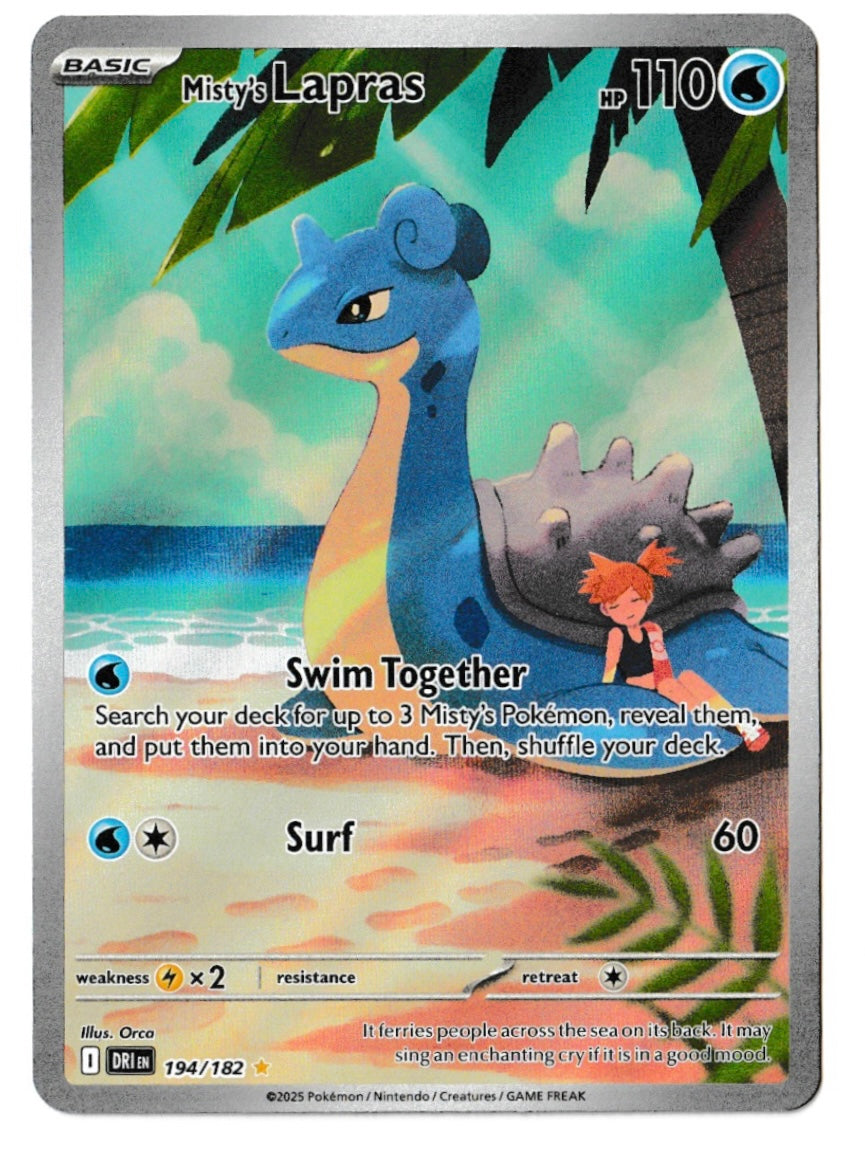 Misty's Lapras #194 - Pokémon Destined Rivals